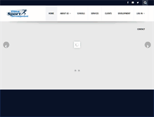 Tablet Screenshot of elitesportdevelopment.com